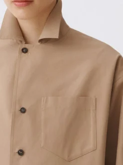 Giacca camicia crop Fabiana Filippi in cotone