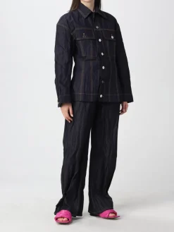 Giacca di jeans Salon 03 Bottega Veneta con impunture