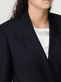 Giacca doppiopetto Lardini in lana e cashmere