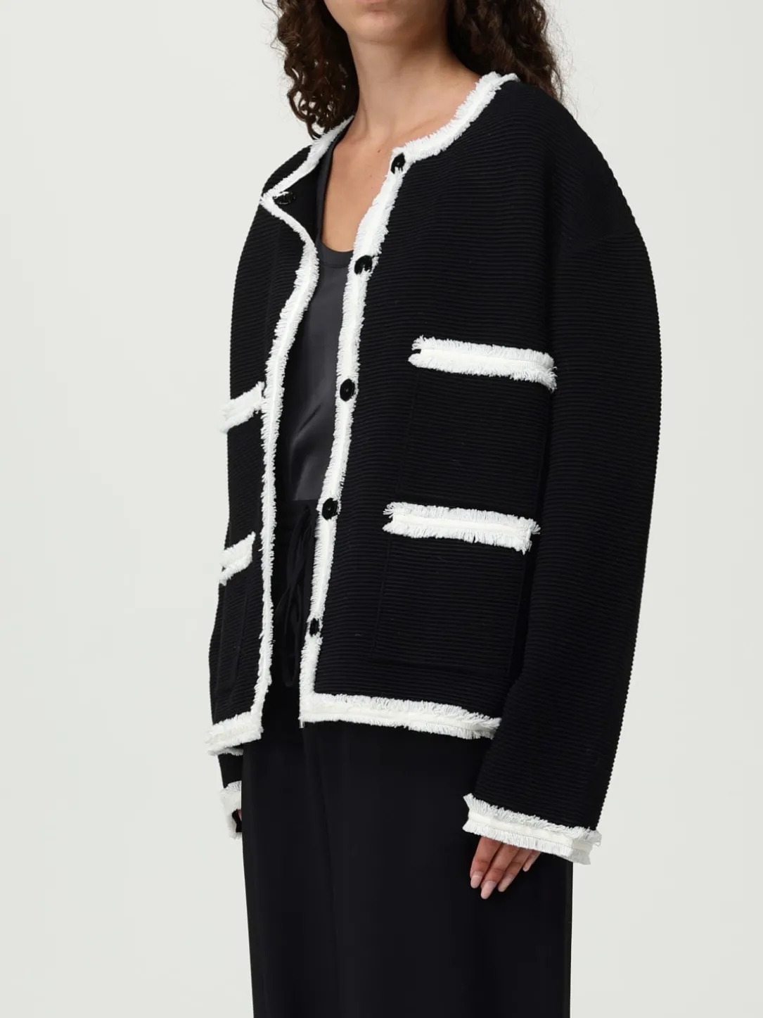 Giacca Emporio Armani in misto viscosa