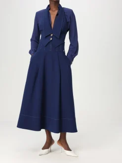 Gilet classico Elisabetta Franchi in crêpe