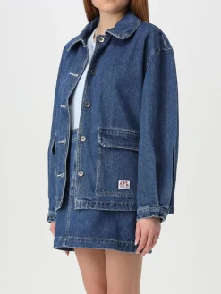 Giubbotto A.P.C. in denim di cotone