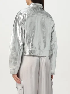 Giubbotto Armani Exchange in denim laminato