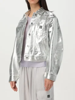 Giubbotto Armani Exchange in denim laminato