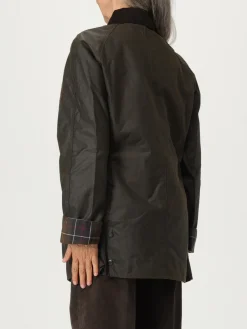 Giubbotto Barbour in cotone cerato