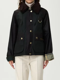 Giubbotto Barbour in cotone cerato