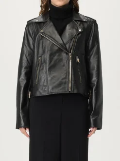 Giubbotto biker Michael Kors in pelle