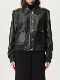 Giubbotto biker Michael Kors in pelle