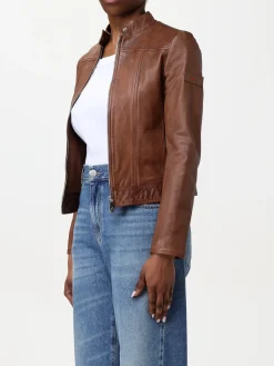 Giubbotto biker Peuterey in pelle