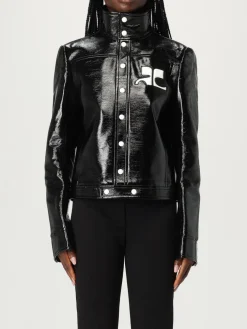 Giubbotto Courrèges in vernice