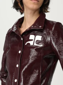 Giubbotto Courrèges in vernice