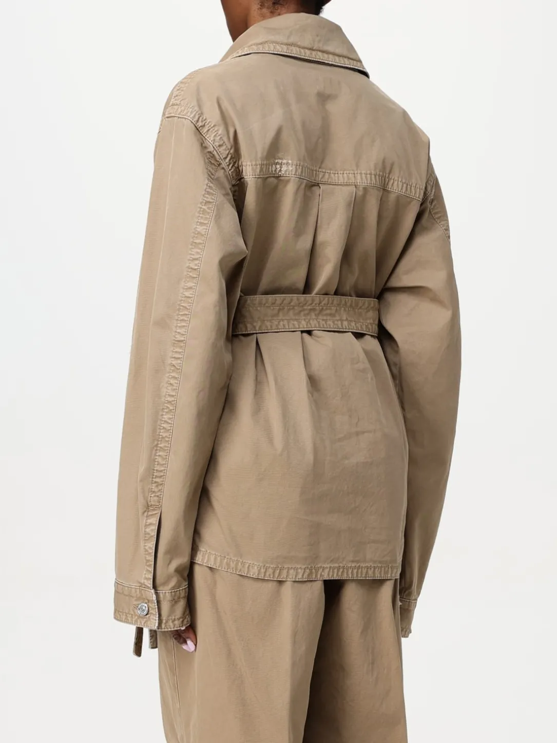 Giubbotto Dsquared2 in denim con cinta