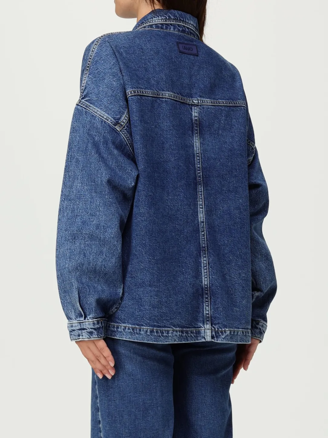 Giubbotto Liu Jo in denim di cotone