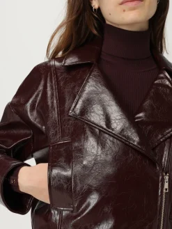 Giubbotto Liu Jo in pelle sintetica verniciata