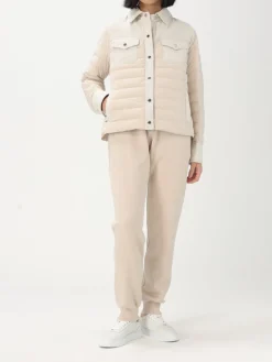 Giubbotto Moorer in misto nylon trapuntato