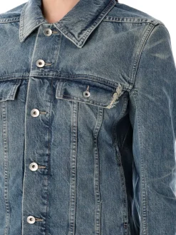 Giubbotto Rick Owens Drkshdw in denim