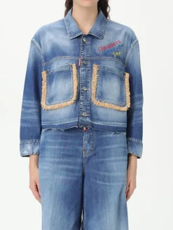 Giubbotto Summer Lovers Dsquared2 in denim