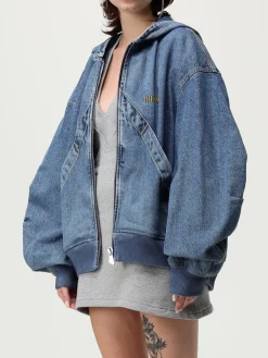 Giubbotto The Attico in denim di cotone