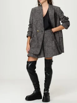 Gonna a campana Pinko in tweed