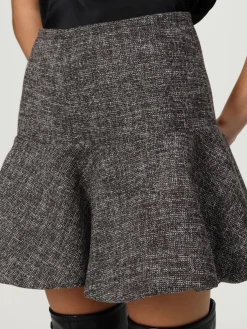 Gonna a campana Pinko in tweed