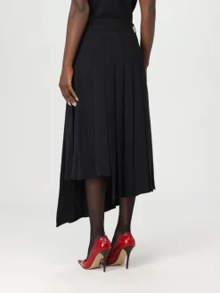 Gonna a pieghe Karl Lagerfeld in cotone