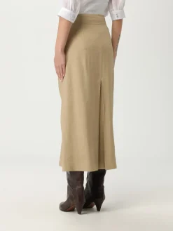 Gonna Alberta Ferretti in misto lino