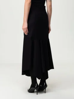 Gonna asimmetrica Alberta Ferretti in crêpe