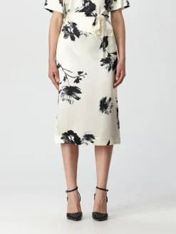 Gonna Calvin Klein in tessuto sintetico