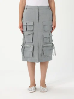 Gonna cargo Meimeij in misto lana