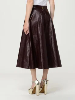 Gonna Elisabetta Franchi in pelle sintetica