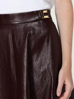 Gonna Elisabetta Franchi in pelle sintetica