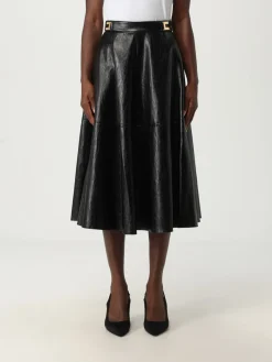 Gonna Elisabetta Franchi in pelle sintetica