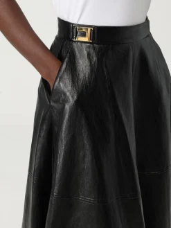 Gonna Elisabetta Franchi in pelle sintetica