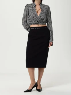 Gonna Elisabetta Franchi in crêpe stretch