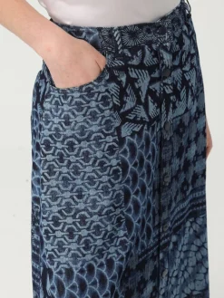 Gonna Emporio Armani in denim di cotone