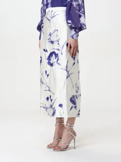 Gonna erdem in seta stampata