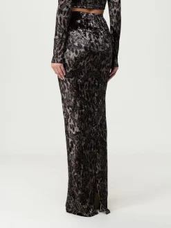 Gonna Fiorucci in jersey animalier