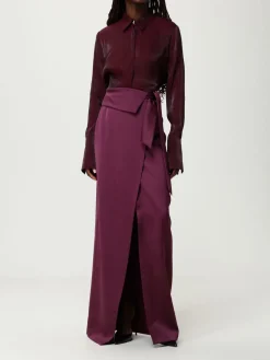 Gonna in raso lunga Genny