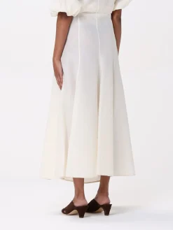 Gonna Khaite in seta e cotone