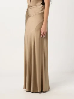 Gonna lunga Alberta Ferretti in raso