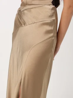 Gonna lunga Alberta Ferretti in raso