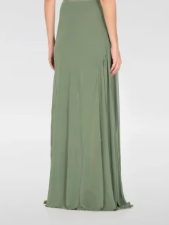 Gonna lunga in misto seta Lanvin