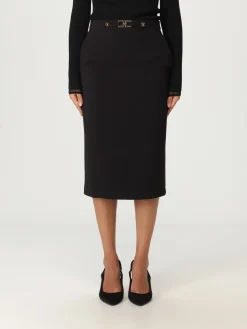 Gonna midi Elisabetta Franchi in jersey