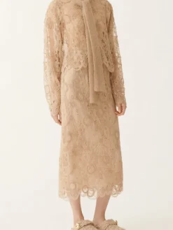 Gonna midi Fabiana Filippi in pizzo