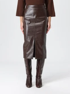 Gonna midi Federica Tosi in pelle