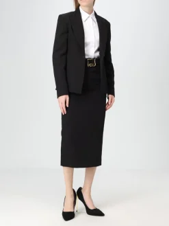 Gonna midi Just Cavalli in crêpe