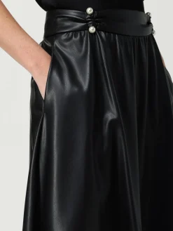 Gonna midi Liu Jo in pelle sintetica