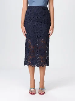 Gonna midi Rotate in pizzo