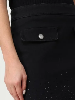 Gonna mini Liu Jo in denim con strass