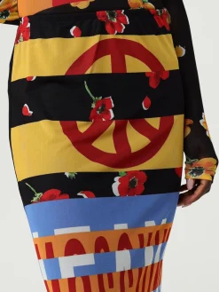 Gonna Moschino Jeans in jersey stampato